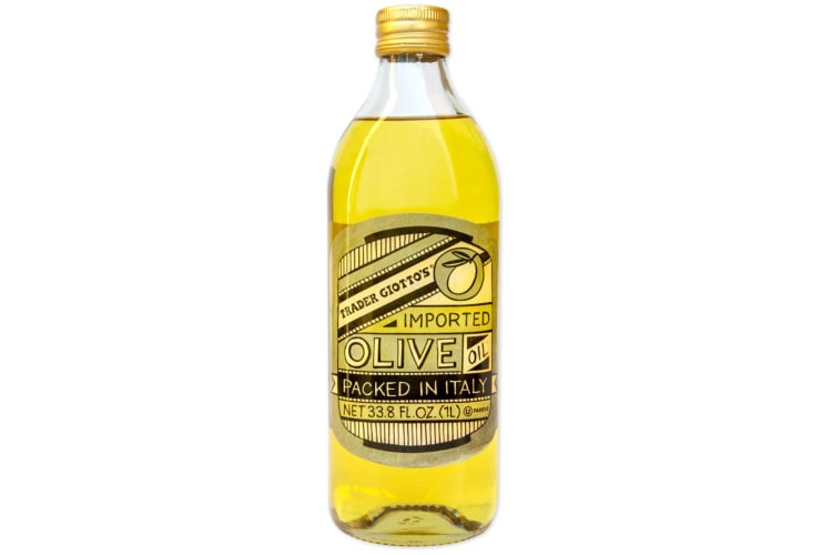 Trader Giotto’s Imported Olive Oil Packed in Italy is a good Trader Joe's olive oil for cooking