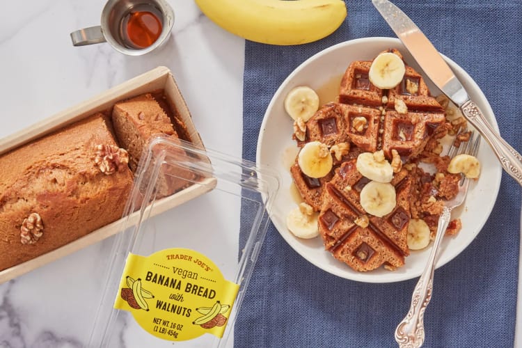 Vegan Banana Bread is a great Trader Joe's vegan item for those with a sweet tooth