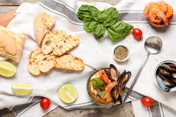 Tuscan food uses fresh, local ingredients
