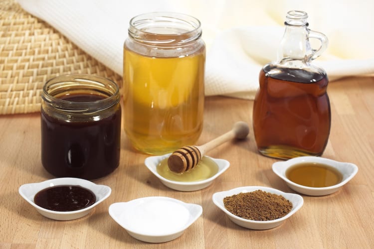 Maple syrup and honey are other types of sugar