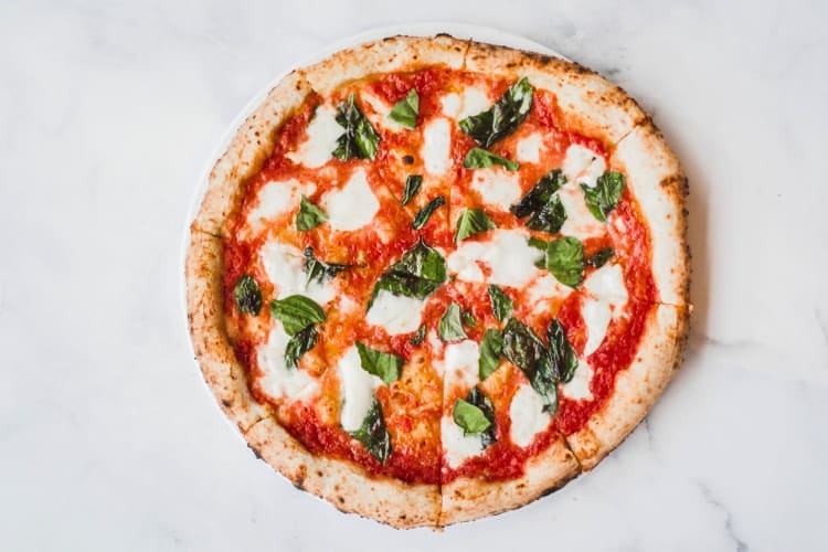 Margherita from Varuni Napoli, a restaurant to get fast food in Atlanta