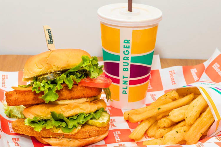 PLNT Burger has some of the best vegan fast food