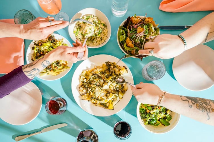 Somebody People is a stylish vegan restaurant in Denver