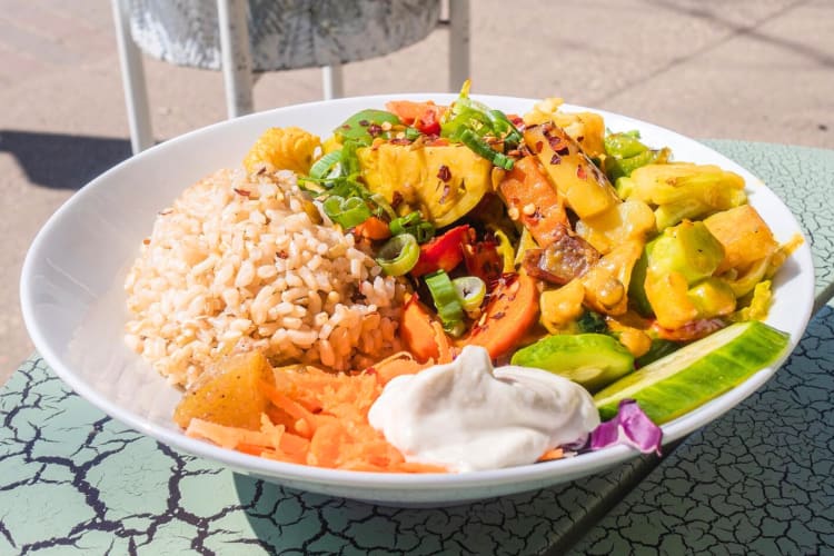 Cafe Mosaics is one of the most popular vegan restaurants in Edmonton