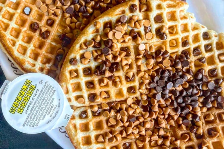 You can get chocolate peanut butter waffles on the Waffle House secret menu