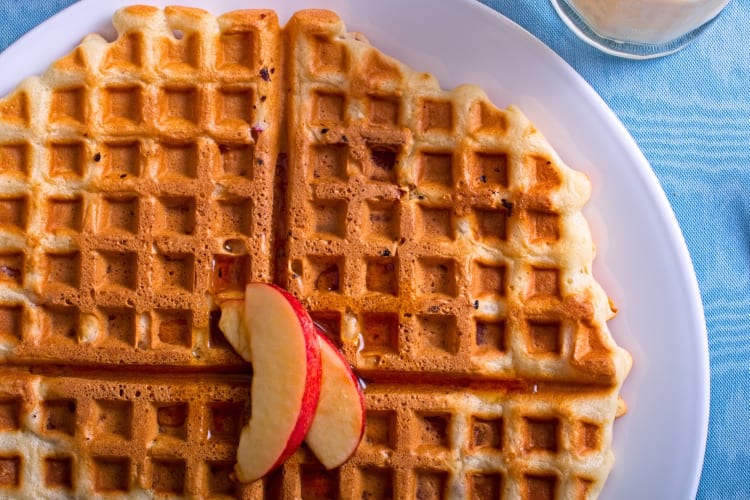 You can get apple cinnamon waffles on the Waffle House secret menu