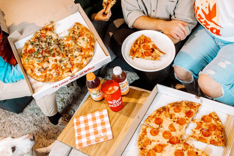 Make a custom pizza with the Wawa secret menu