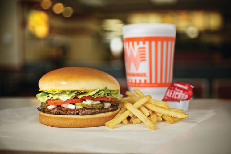 Whataburger has a food app that allows you to order unique options