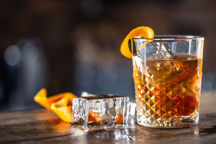 An old fashioned is one of the most well-known whiskey cocktails