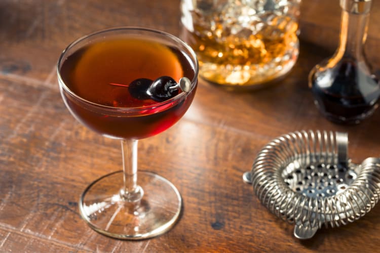 A Black Manhattan is a popular whiskey cocktail