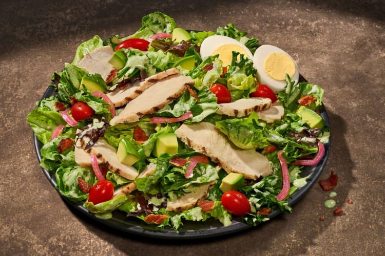 Panera bread Green Goddess Chicken Cobb Salad is one of the best Whole30 fast food options.