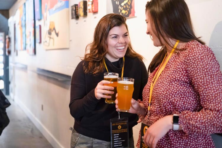 take a brewery tour for an out-of-the-box anniversary date idea
