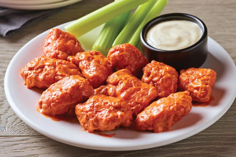 Unlimited boneless wings is a shareable option in applebees secret menu