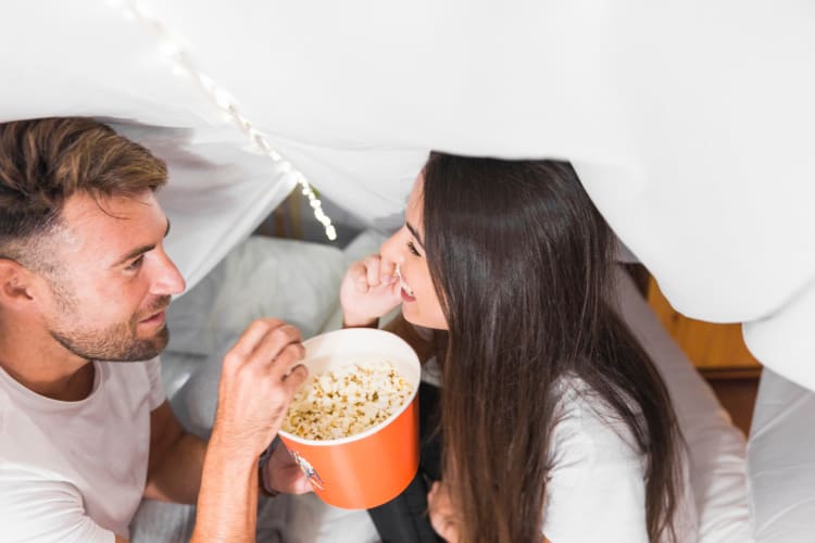 at home movie date