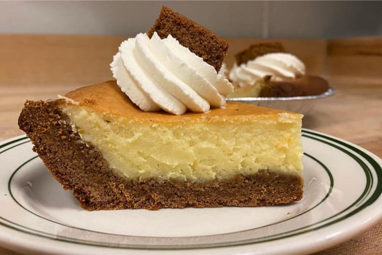 Gingerbread pie at Elsie's Pie & Plate