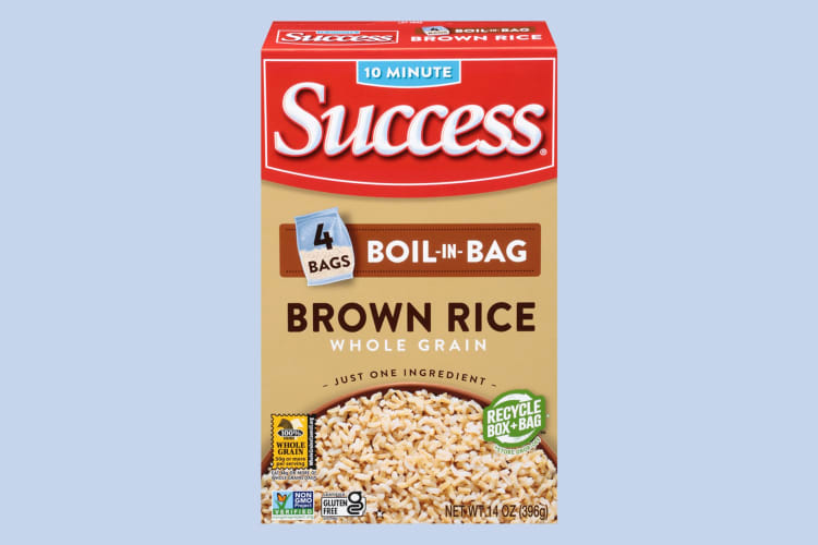 Success Boil-in-Bag Whole Grain is of the best brown rice options 