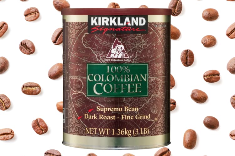 Kirkland Signature 100% Colombian Coffee, Dark Roast