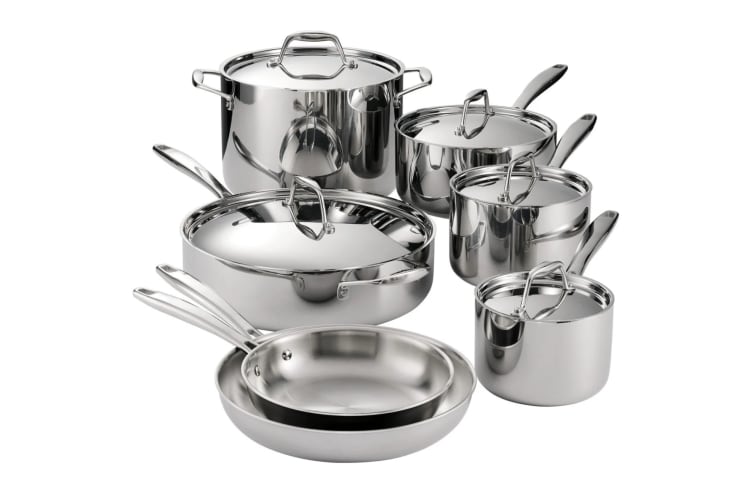Tramontina Tri-Ply Clad Stainless Steel Cookware Set