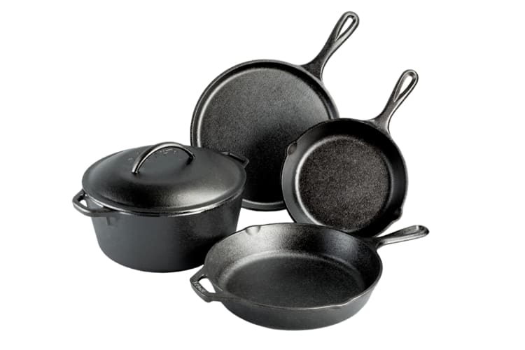 Lodge Seasoned Cast Iron Cookware Set is one of the best cookware sets