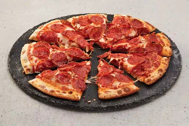 The Ultimate Pepperoni — one of the best Domino's pizzas for salami fans