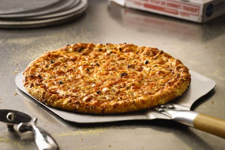 The Wisconsin 6 Cheese — one of the best Domino's pizzas for cheese lovers