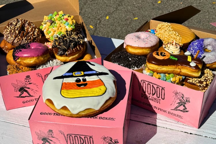 Halloween themed donuts
