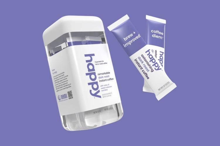 Happy offers one of the best instant coffee options