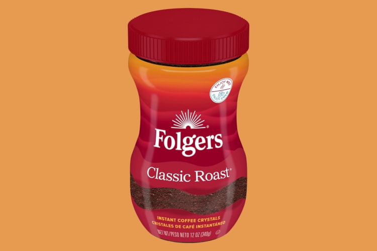 Folgers Classic Roast is one of the best instant coffee options