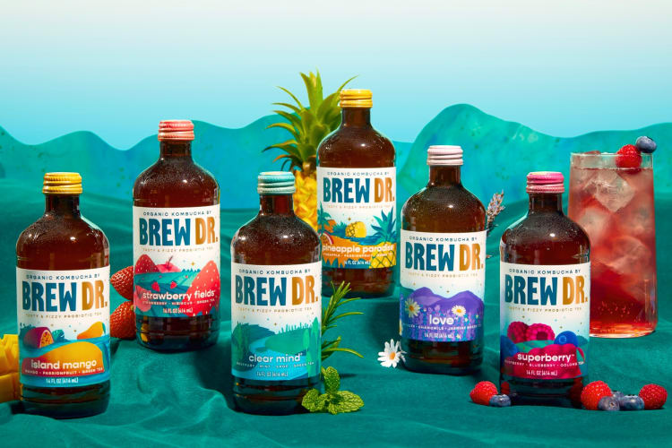 Brew Dr. is one of the best kombucha brands