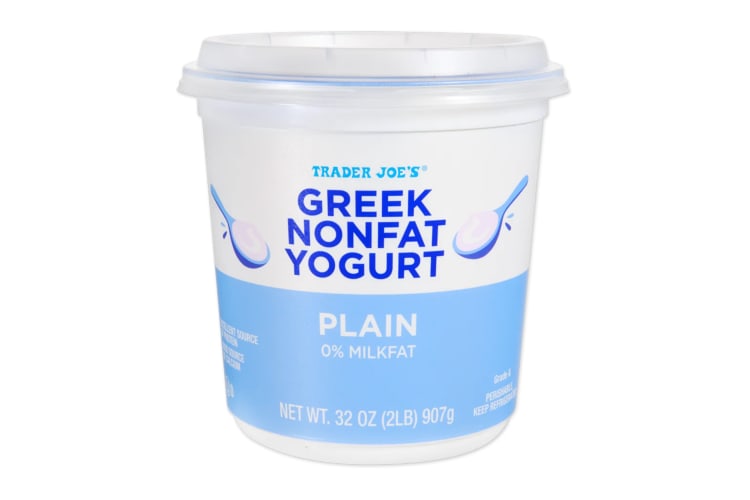 Trader Joe's Greek Nonfat Yogurt is one of the best low-sugar yogurts