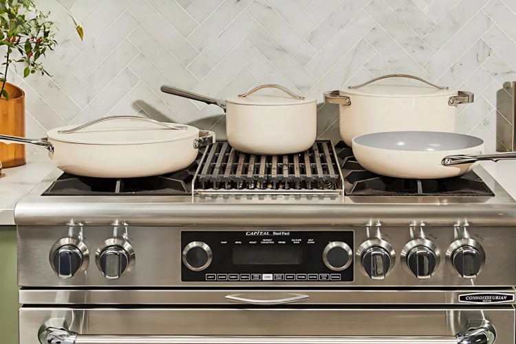 Caraway offers some of the best ceramic non-stick cookware