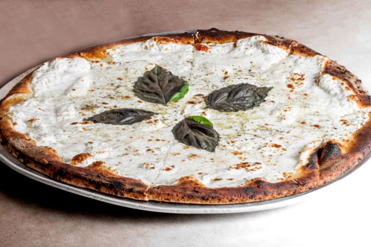 Angelo's serves some of the best pizza in Manhattan.