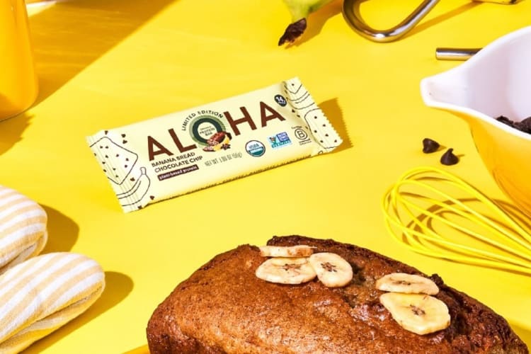 Banana bread protein bar.