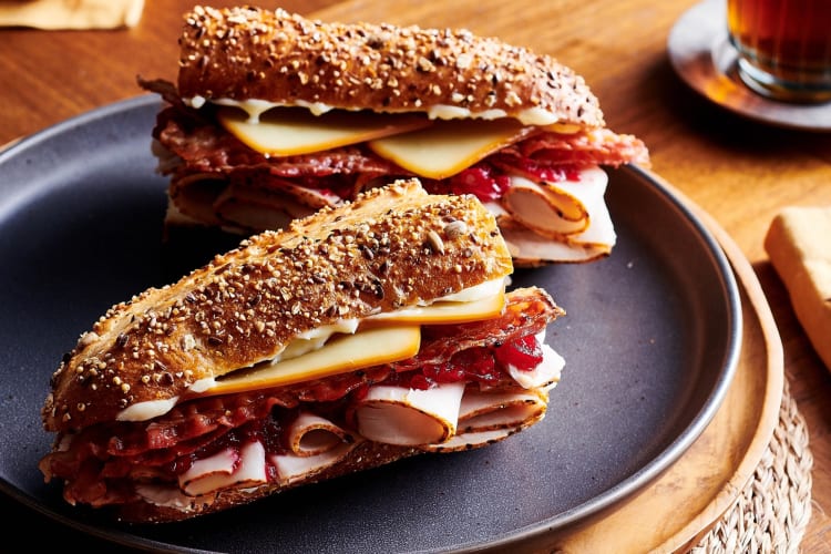 Turkey cranberry holiday sub