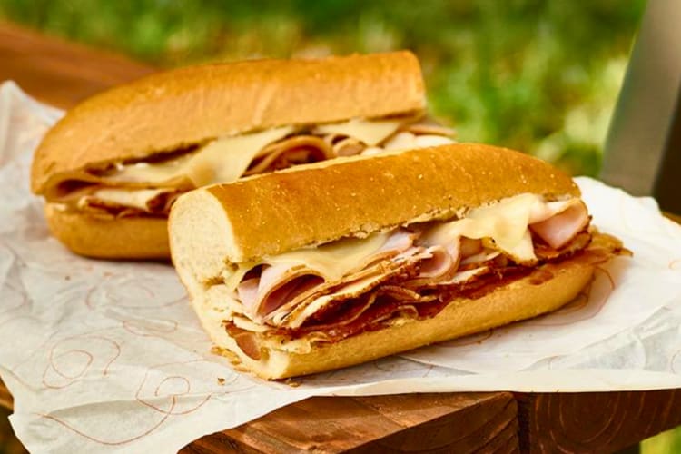 Chicken Cordon Bleu sub