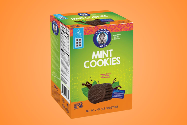 Goodie Girl Cookies Mint Slims are one of the best snacks at Walmart