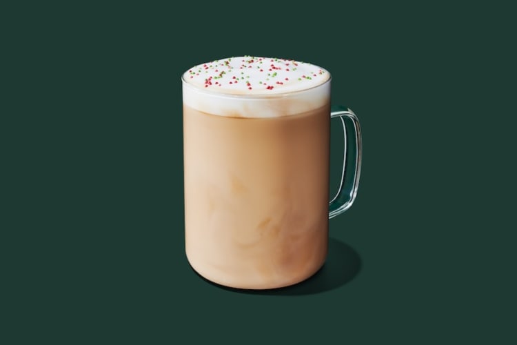 The sugar cookie almondmilk latte is among the best Starbucks orders
