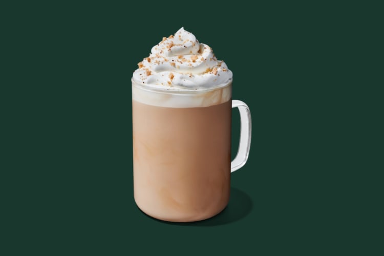 The Chestnut praline latte is among the best Starbucks orders