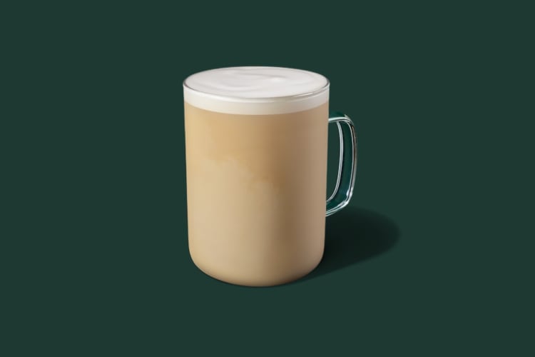 London Fog with almond milk