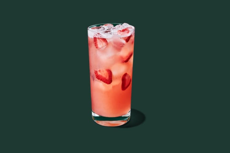 Strawberry-Açaí refresher is one of the best Starbucks orders