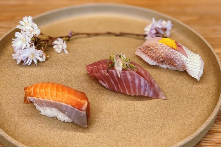 Omakase menu from Limited Edition Sushi