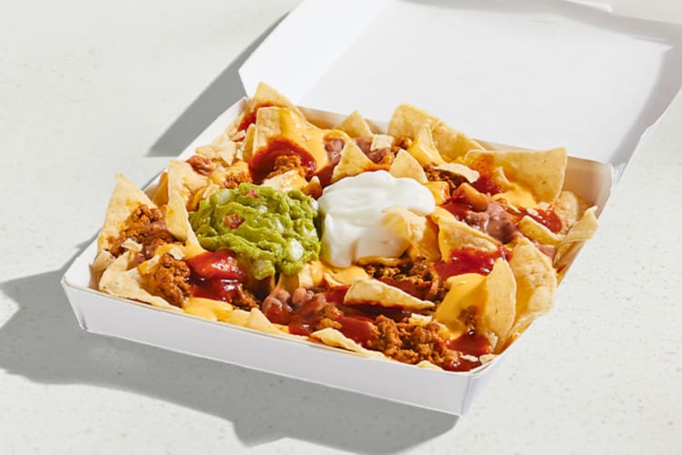 Taco Bell's loaded beef nachos