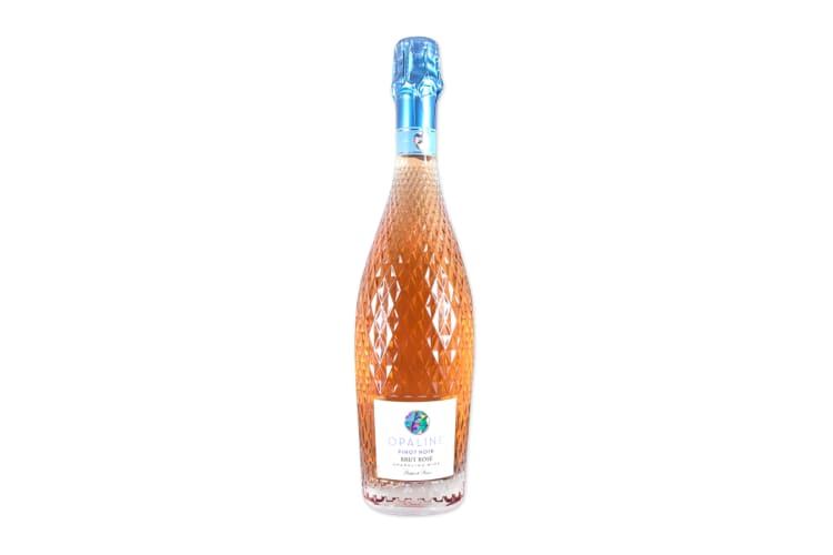 A bottle of Opaline Pinot Noir Brut Rosé 