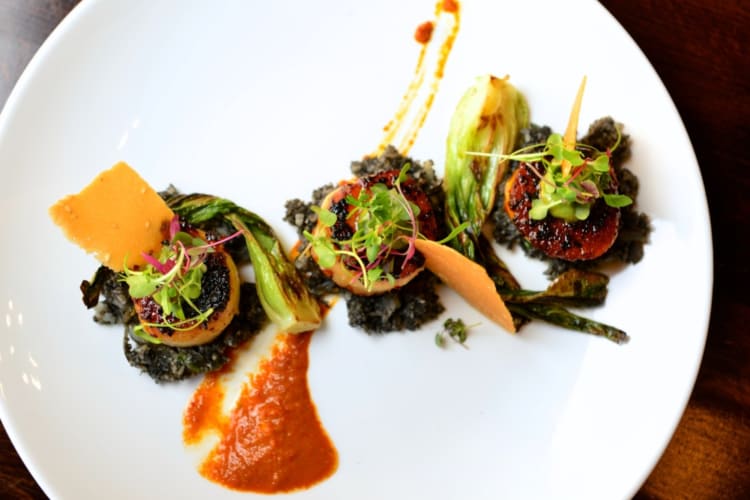 Try the scallops for your birthday dinner in Tucson