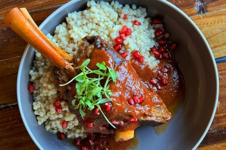 The Lamb Shank Vindaloo is great choice to try for a birthday dinner in Charlotte