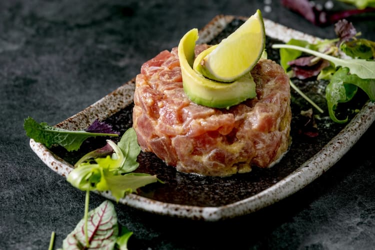 Start your birthday dinner in Pittsburgh with a tasty tuna tartare