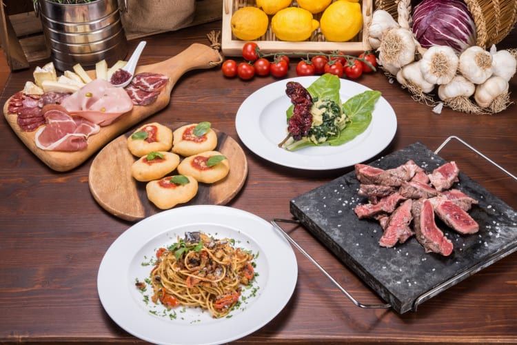 Elegant multi-course dinner party