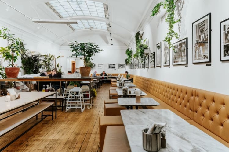 The light and airy interior of Medicine Bakery