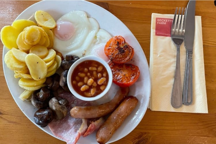 If you are after a breakfast in Birmingham then Becketts Farm is among the best places