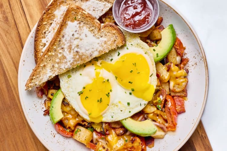 First Watch's farmhouse hash is a delightful option for breakfast in Cleveland